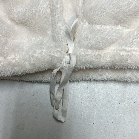 New! Women's High Pile Fleece 1/2 Zip Pull Over - All In Motion™ Cream - Picture 6 of 7